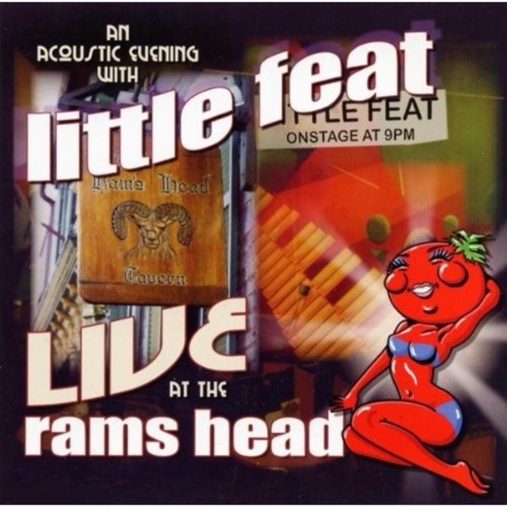 Little Feat Live at the Rams Head 2-CD Set Hot Tomato Records 2002 Acoustic Live